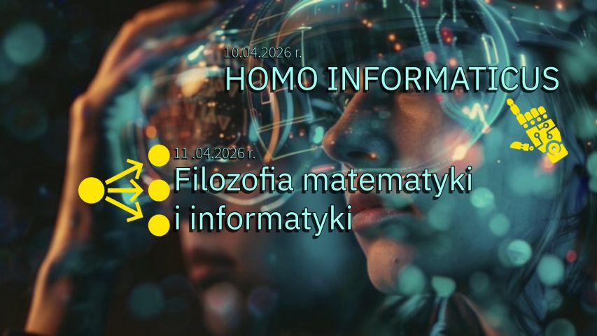 Plakat reklamujący konferencje