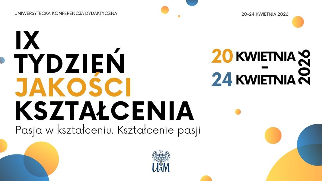 Grafika promująca tydzień jakości kształcenia